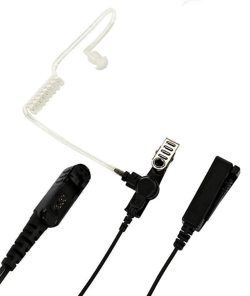 Luftslang, hörsnäcka, headset, ppt-mikrofon, mikrofon för motorola tetra mtp 3550 , mtp 3100, mtp 3200 , mtp 3250 , 3500 xir  p6600 dep 570, radio