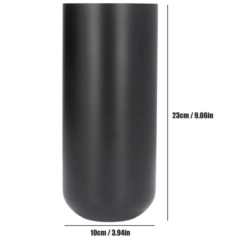 Vase à fleurs en métal, acier inoxydable robuste et Durable pour bureau, maison et hôtel