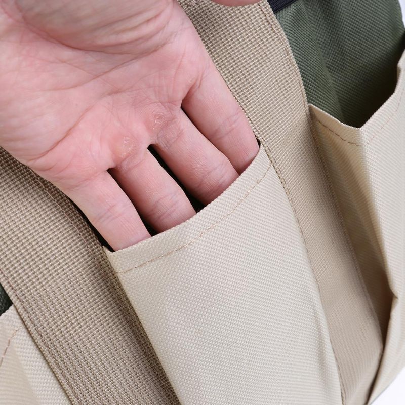 Multifunktion oxford tyg trädgård växt verktygspåse påse 8 fickor tote arrangör  b95b