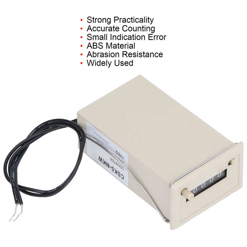 Pulse Counter Small Indication Error Electromagnetic Counter for Chemical Engineering