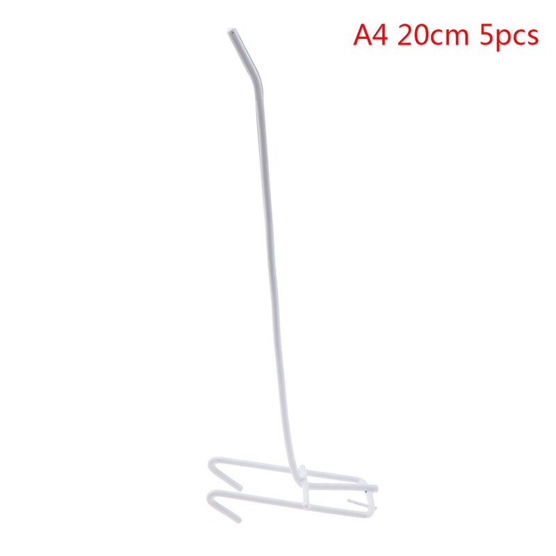 5pcs Wall Mesh Display Hooks Storage Racks Retail Shop Peg Goods Shelf Metal Panel Hang Fits Perforated Workshop Hook Arm