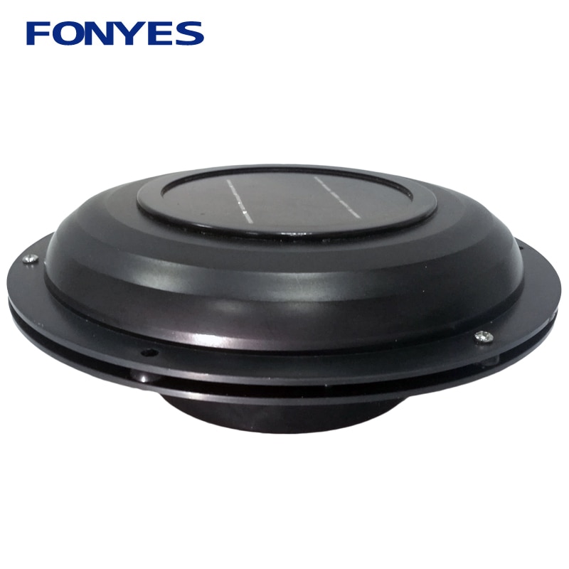 Solar powered vent fan ventilator for truck boat RV caravans home exhaust ventilation fan green house air extractor