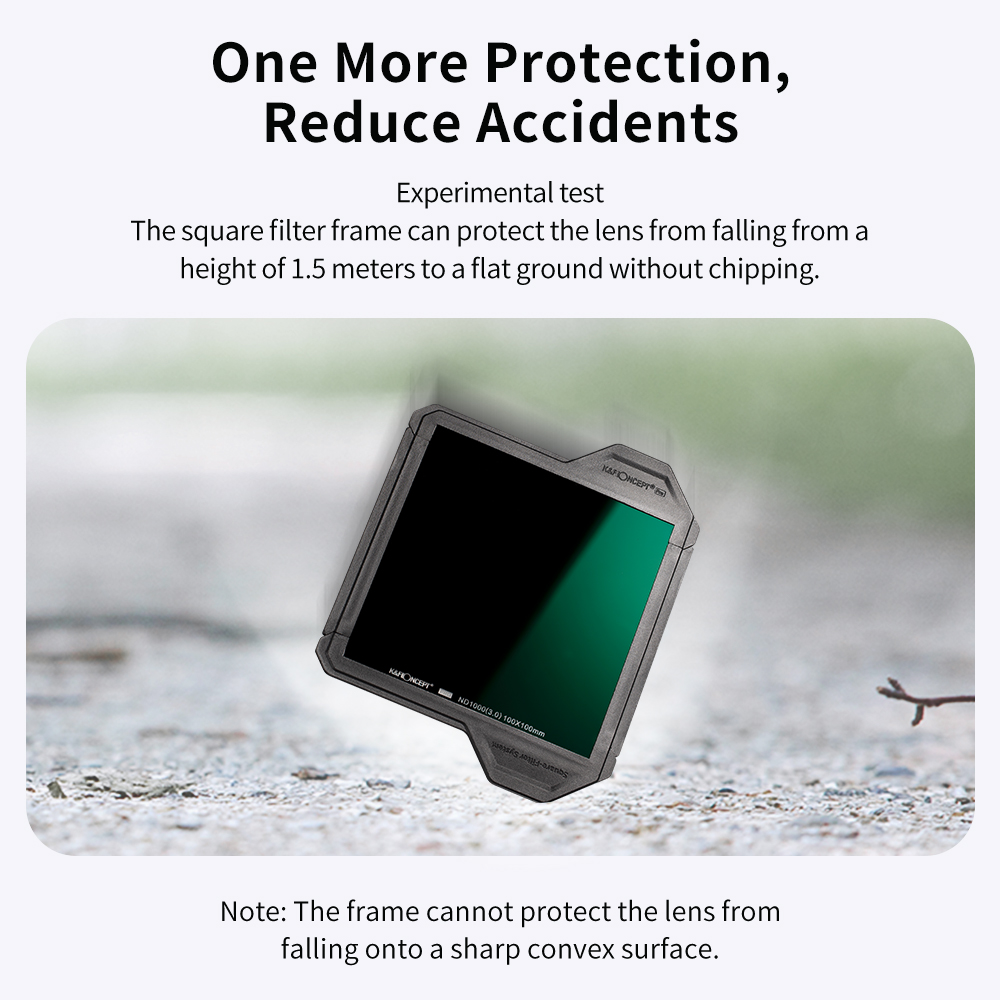 K&amp;F CONCEPT 100*100mm Lens Protection Bracket 2pcs Nano-X Pro Series