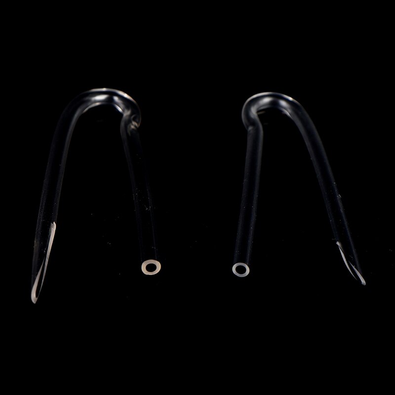 5pcs R Shape Transparent PVC BTE Hearing Aids Clear Earmolds Tubes Bent Tubing