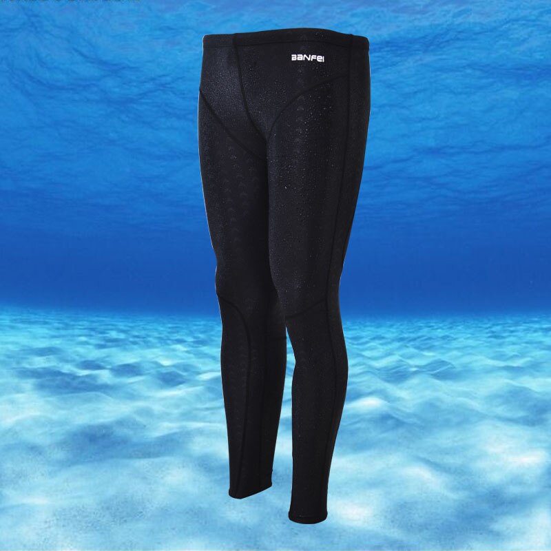 Rashguard Mutanda Degli Uomini e Delle Donne Mute Slim-Fit Leggings Costumi Da Bagno Spiaggia Gamba Lunga Surf Sport Costume Da Bagno Pantaloni di Nuotata