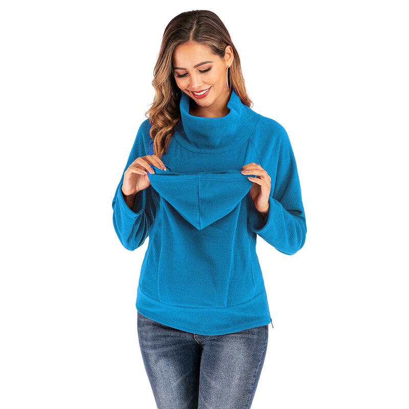 LZH Schwangere Pullover Herbst Winter Neue Mutterschaft Kleidung Schwangerschaft Baby Träger Tops Frauen Plus Samt Warme Sweatshirts