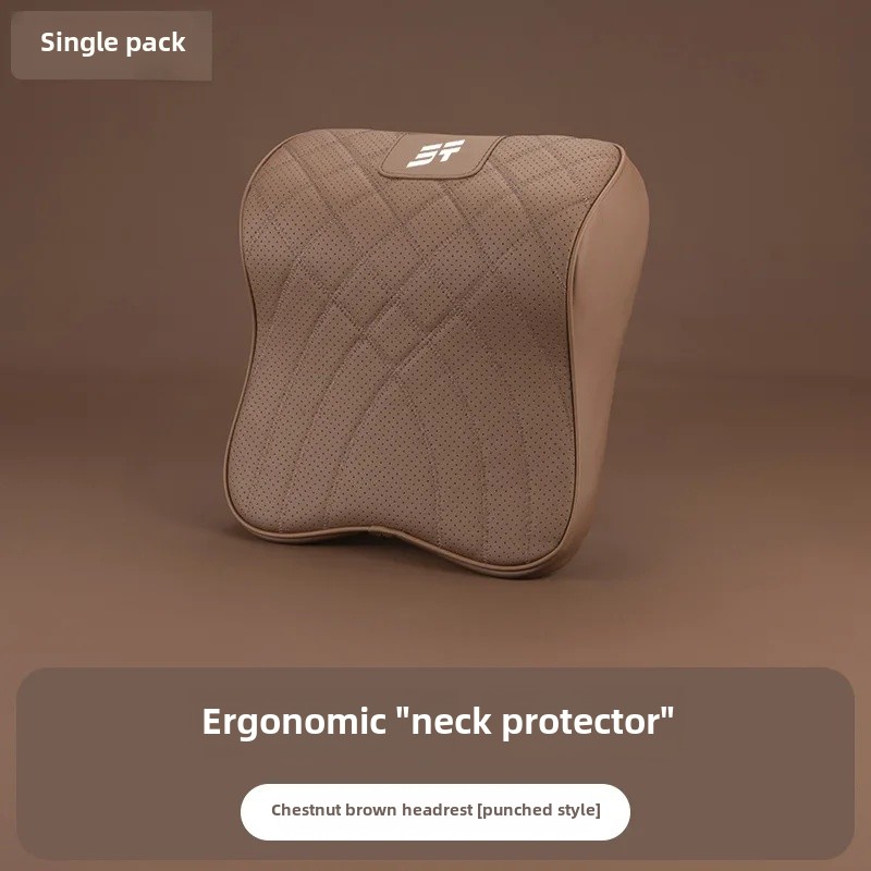 Poduszka podtrzymująca szyję podróżnika X70plus duża Góra morze król X90 zagłówek poduszka podtrzymująca talię akcesoria wewnętrzne dla Jietu C: BIAŁY