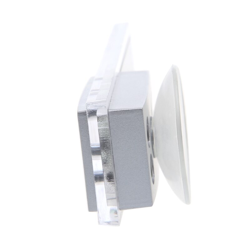Mini termómetro Digital LCD para coche y camión, reloj con ventosa, 2 en 1