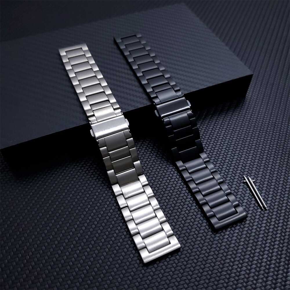 22mm Titanium Strap For Suunto 9 Peak Watch Band Watchband Metal Stainless steel clasp Bracelet Wristband Replace Accessories