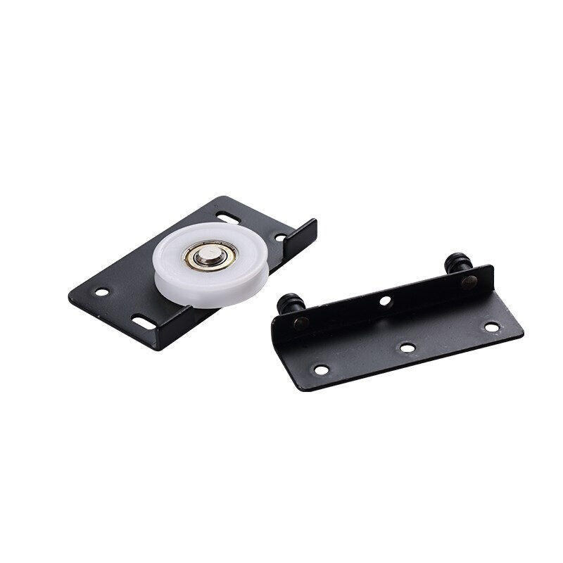 1pcs Iron Pulley Cabinet Moving Door Solid Wood Wardrobe Door Wheel Track Wheel Sliding Door Mute Pulley Furniture Parts