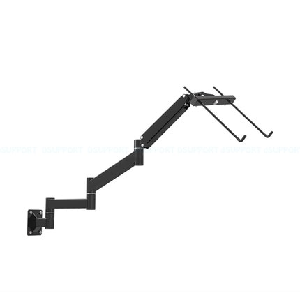 Tilt Foldable Wall Mount 17-27 inch Laptop Holder Ultra Long mechanical spring Arm Laptop Cooler Retractable Notebook Mount