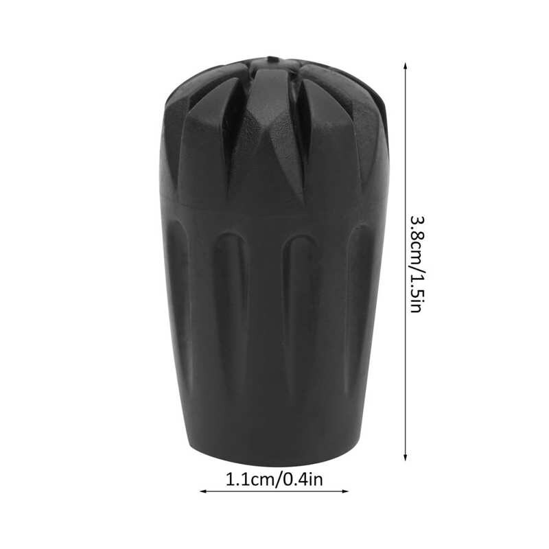 25 Pcs/Pack Heavy Duty Metal Rubber Walking Stick Tips Ferrule Protectors Cane End Tips For Outdoor Climbing Hiking Accessories