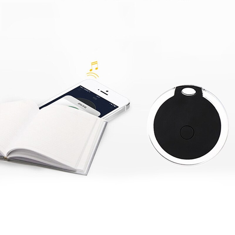 Mini Round Key Finder Bluetooth 4.0 Smart Tracker Alarm Anti Lost Tracker Selfie Controller Whistle