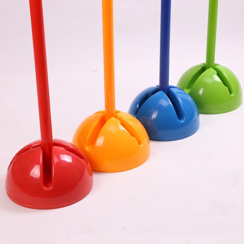 Water Injection Base Football soccer Door Pole Flag Logo Bar Training Equipment Sign Obstacle Marker Rod top: Base3