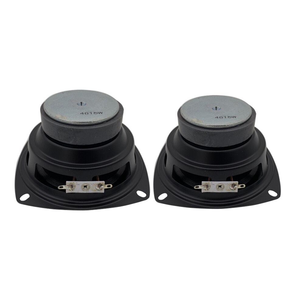 4Ohm15W woofer Speaker 4Inch Full Range HIFI Audio Loudspeaker Tweeter Mid Range Subwoofer For Home Theater DIYSpeakers
