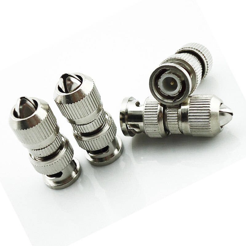 BNC threaded connector bnc cctv connectors for CCTV camera Coaxial/Cat5/Cat6 Cables