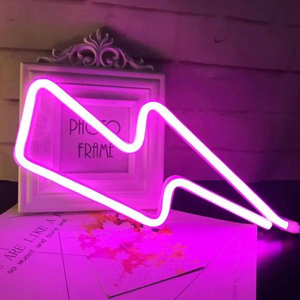 Kleurrijke Neon Licht Led Lightning Neon Sign Usb Thuis Neon Letters Verlichting Voor Kamer Party Bruiloft Decoratie Xmas Neon lamp