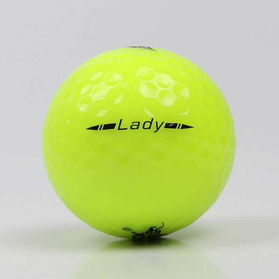 Golfbal Dame Spel Kleur Bal 3 Stks/partij Twee Lagen Ver Weg Beter Stabiliteit