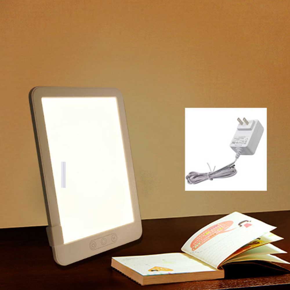 UK Plug Sunlight LED Happy Day Mood Therapy Lamp For Depression Sun Lights Sad Lamps