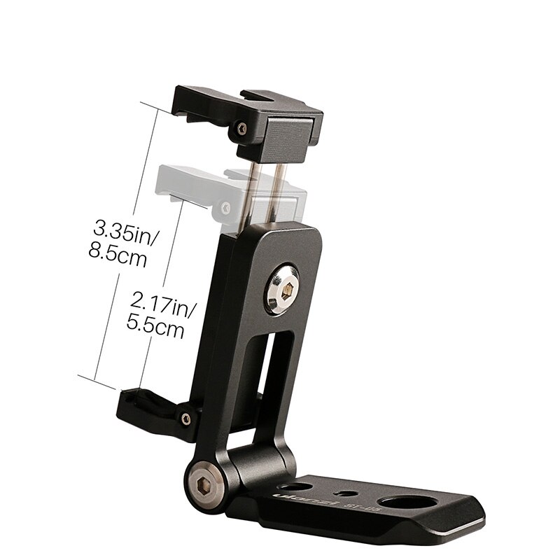 Ulanzi ST-05 Opvouwbare Mini Telefoon Statief Mount Adapter Verticale 360 Rotatie Statief Stand voor iPhone X 8 7 Samsung S8 7 Redmi