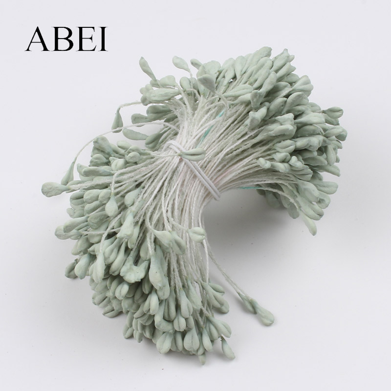 5mm 350pcs Kunstmatige Bloem Stamper Handgemaakte Kous Bloem Materiaal Matte Meeldraden voor Wedding Plakboek Cake Decoratie: 11