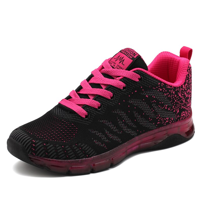 Tenis Feminino Hot 2019 di Alta Qualità Delle Donne Scarpe Da Tennis di Estate Scarpe Sportive Traspirante Femminile Stabile Sneakers di Fitness scarpe Da Ginnastica: Black / 5