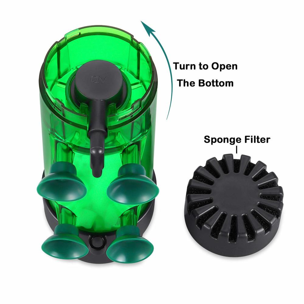 Wervelbed Moving Bed Filter Bubble Bio Media Reactor voor Aquarium