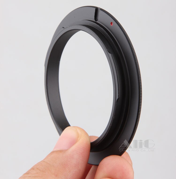 Camera Macro Lens Reverse Adapter Ring 49 Mm 52 Mm 55 Mm 58 Mm 62 Mm 67 Mm 72 Mm 77 Mm Filter Schroefdraad Lens Voor Canon Dslr Camera