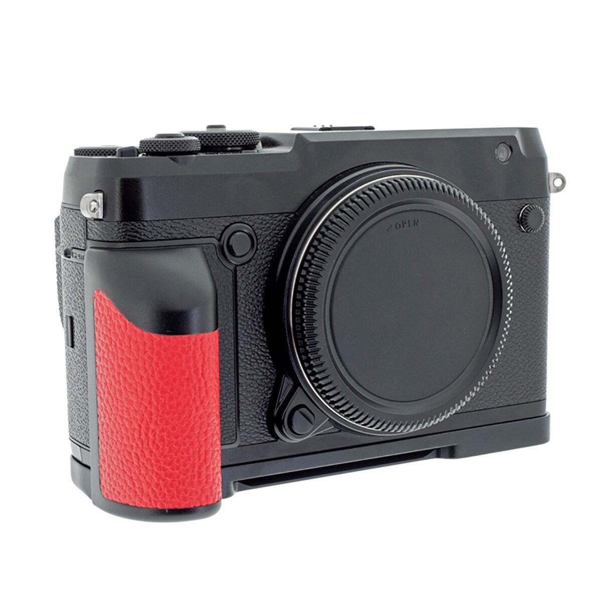 Support de support de plaque L à dégagement rapide pour prise de vue verticale pour appareil photo Fujifilm GFX-50R