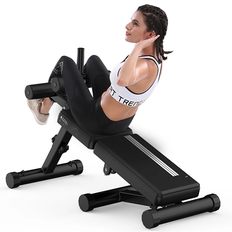 Multifunctional Home Bench Press Weightlifting who Supine Board, Folding Abdominal Muscle Board Chair Weight Bench