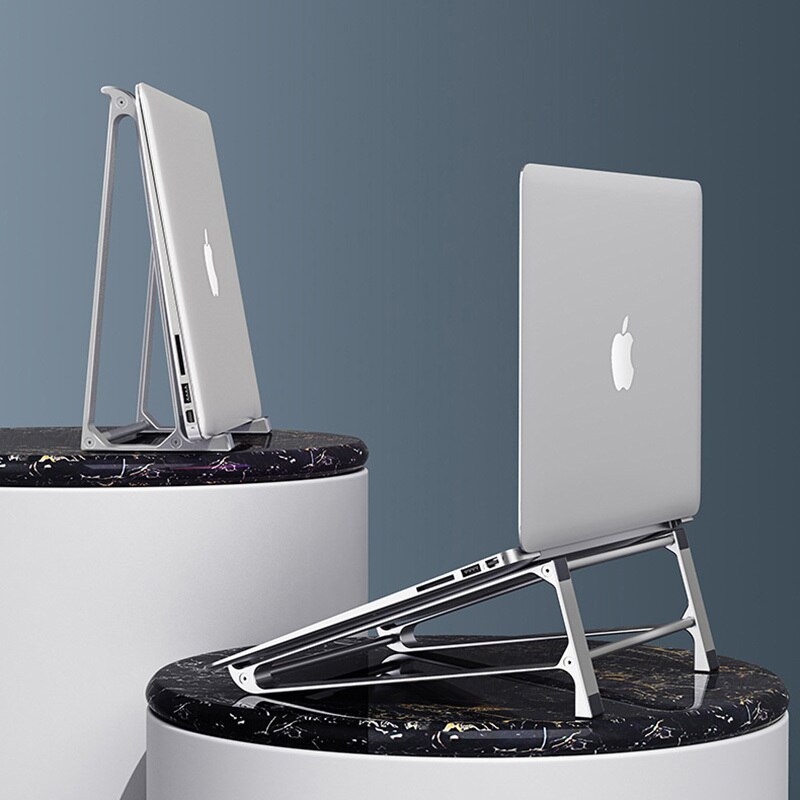 Alliage d'aluminium Vertical support d'ordinateur portable bureau support de tablette bureau téléphone portable Cool pour IPad Macbook Pro Air ordinateur portable Chromebook