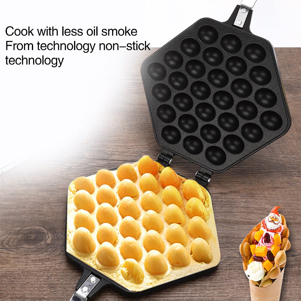 Besugo Taiyaki-molde para Waffle de huevo DIY, molde para pastel y galletas, helado, hornear, QQ, Waffle, hornear, molde para sándwich,: Egg waffle tray