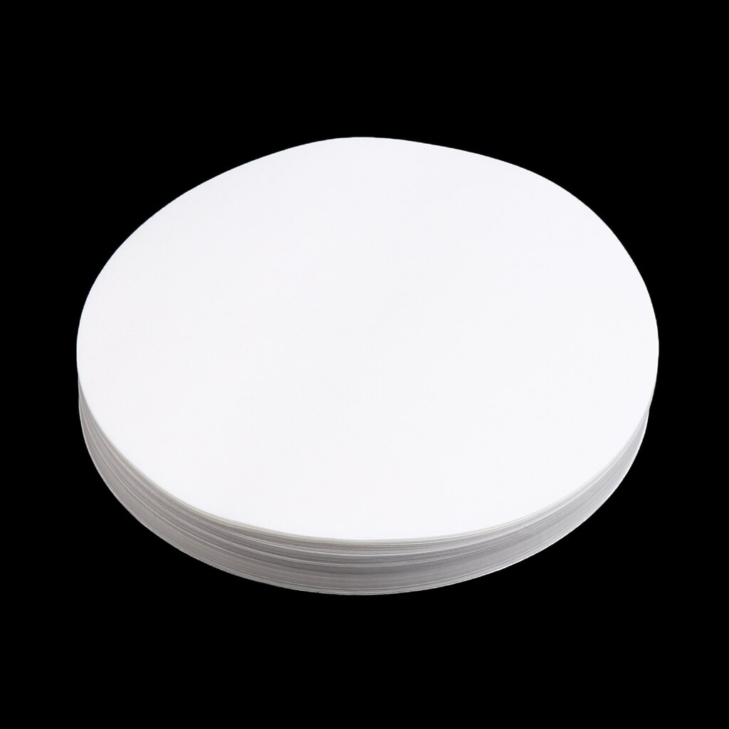 Pack of 100 Pieces Lab Ashless Quantitative Filter Paper Circles 1-3um Dia. 70/ 90/ 110/ 125/ 150mm: 7cm