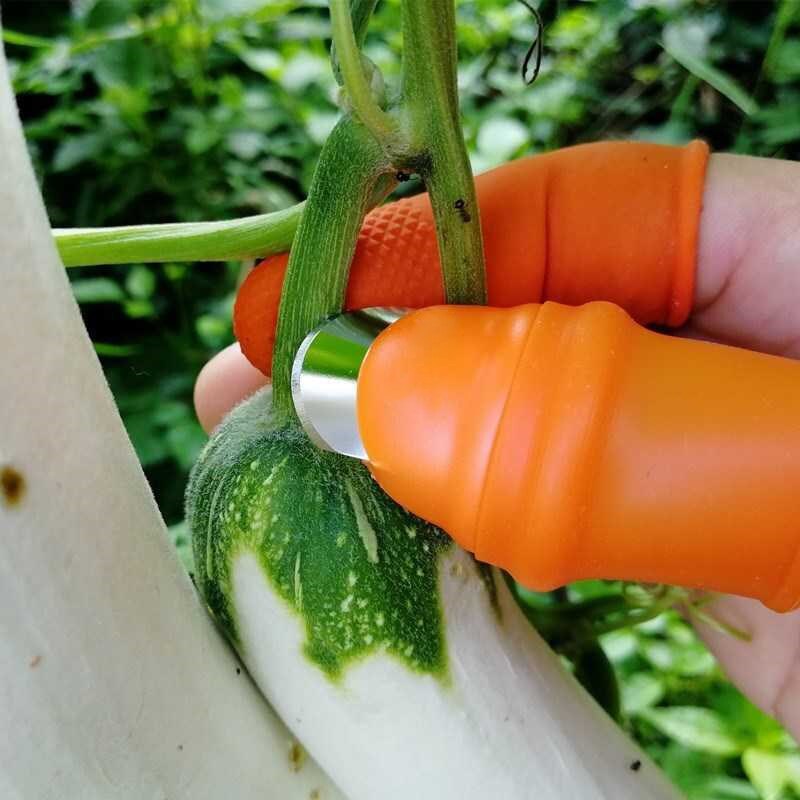Thumb Cutter Separator Finger Tools Picking Device for Garden Harvesting Plant Gardening Garden Tools @LS