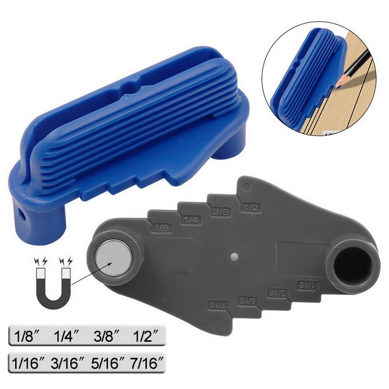 Carpenter Woodworking Tool Marking Measurement Light Weight Connection Alignment Line Center Gauge Finder Locator