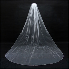 3m Wedding Veil Long Soft Ivory White Cathedral 1T Bridal Veils with Comb Wedding Accessories Long Veil Bride Veil