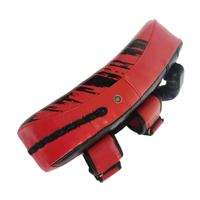 ELOS-Kicking Shield MMA Thai Pad Training Kickboxing Muay Thai Shield Leather Practicing Hand Pad Taekwondo Exercise