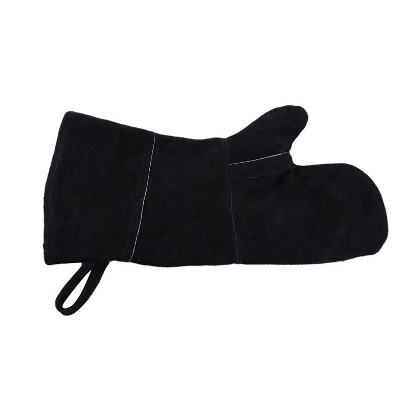 extrem Wärme Feuer Beständig Handschuhe Leder Perfekte für Kamin Herde Backofen Grill Schweißen BBQ Topf Halfter