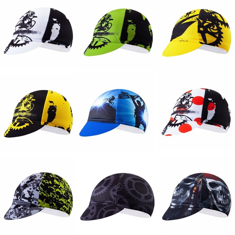 Hommes Femmes Casquettes de Cyclisme Vêtements De Vélo Casquette Bandeau Casque De Vélo Usure Cyclisme Équipement Chapeau Ciclismo Bicicleta Pirate Foulards Anti-UV
