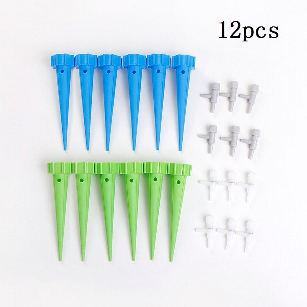 1/6/12/30pcs Self-contained Automatic Watering Device Drip Irrigation System for Automatic Irrigation of Indoor Flower Plants: Yellow