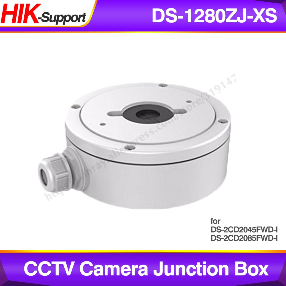 Hikvision Originele Cctv Beugel DS-1280ZJ-XS Voor DS-2CD2045FWD-I DS-2CD2085FWD-I Ip Camera Voor Beveiligingscamera 'S Junction Box