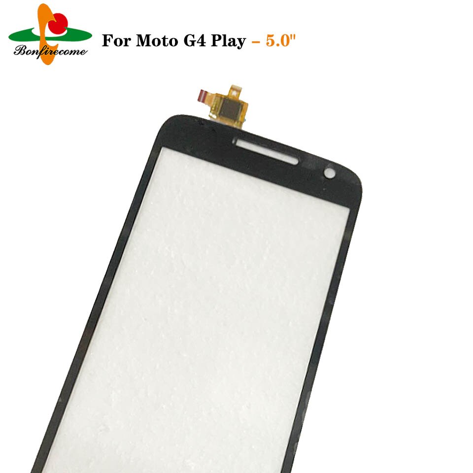 Para motorola moto g4 jogar xt1601 xt1602 xt1603 xt1604 painel sensor da tela de toque display lcd vidro digitador substituição