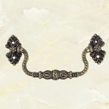 2 stuks boogdeurkast handgrepen knoppen antieke bronzen vintage kledingkast + schroeven voor vintage sieradenkist
