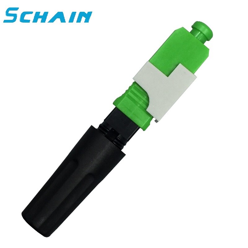 10pcs FTTH SC APC fast connector FTTH pre-bur fiber optic quick connector SC APC FTTH Fiber Optic Fast Connector SC Connector