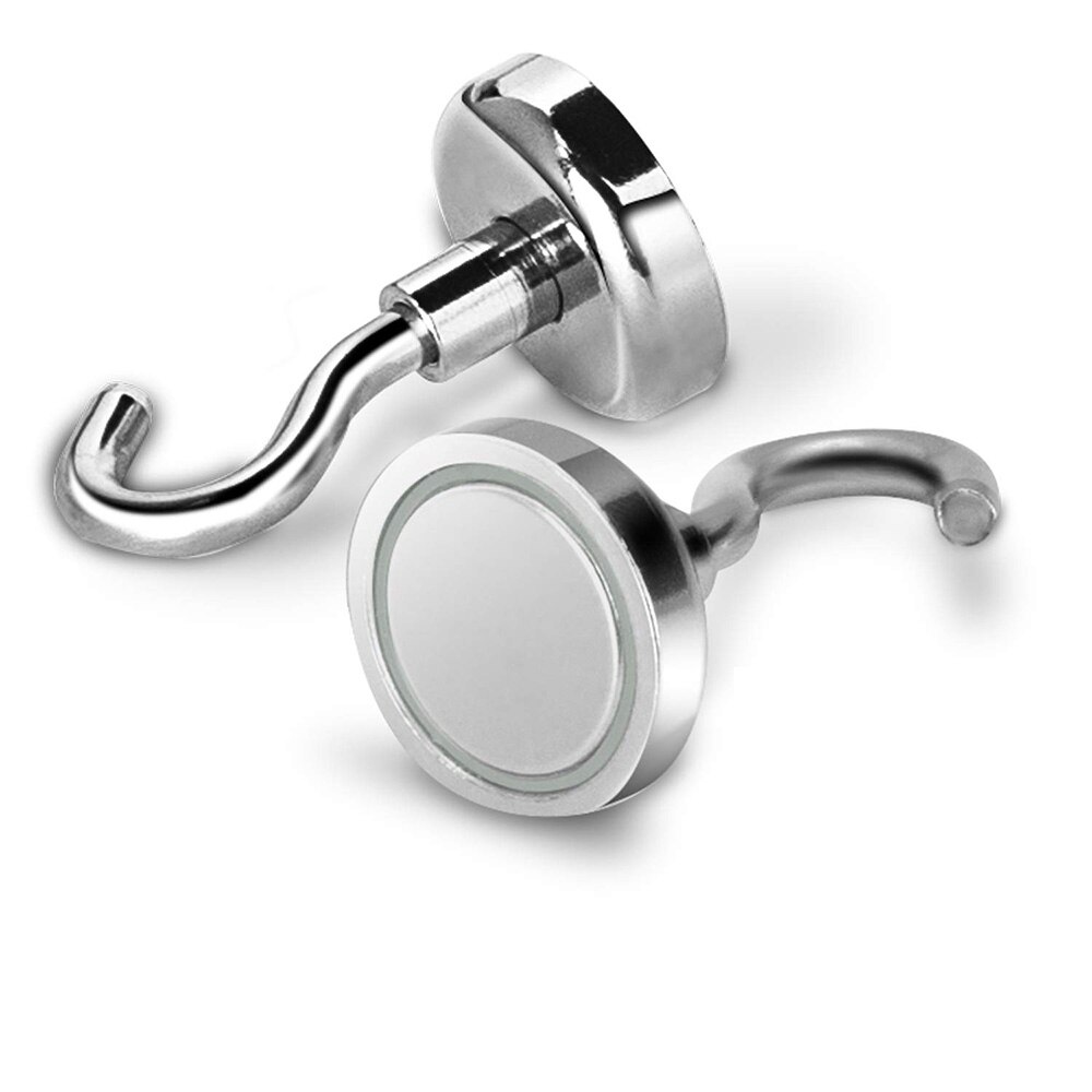 6 stuks magnetische haken power hook magneethouder superzware neodymium zeldzame aarde zuignap voor bekersleutel
