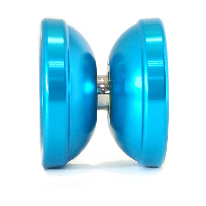 Magicyoyo  t6 nicht reagierende jo-jos mit glänzender metalloberfläche, jo-jo-ball-splash-funktion, inklusive tasche und 5 yo- schnüren