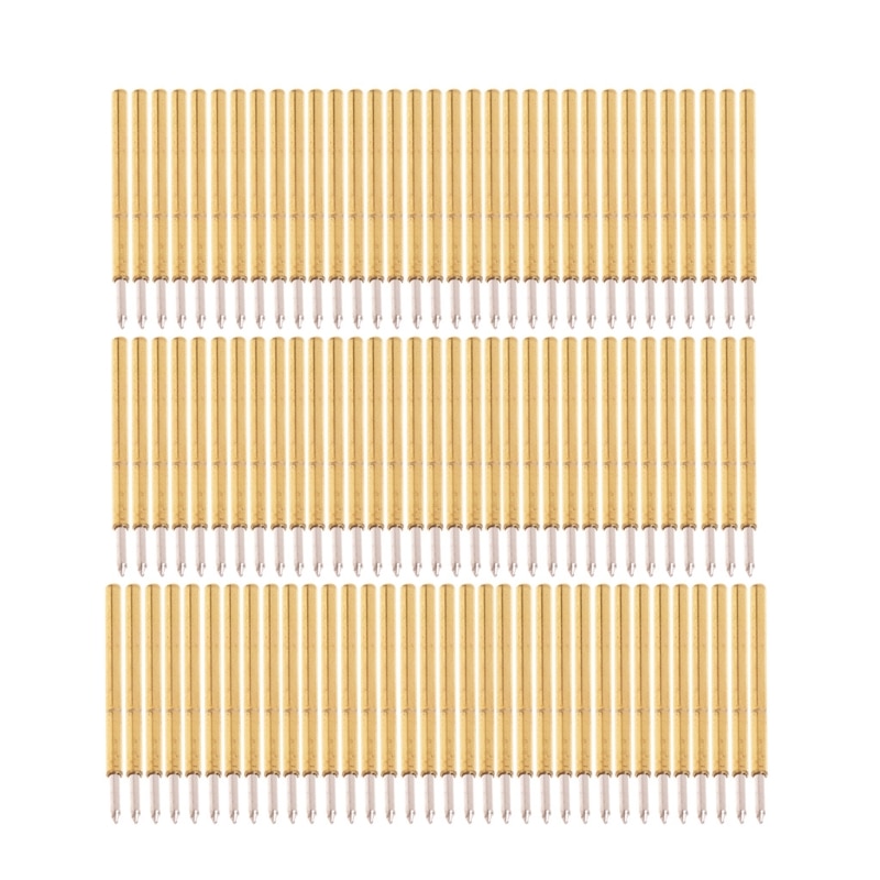 100 kpl halkaisija 1.02mm pituus 15.85mm 100g jousitesti anturi pogo pin työkalu  p75-b1