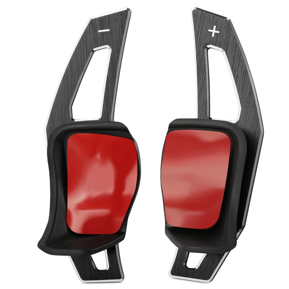 Extension de palette de changement de volant de voiture Auto DSG changement de vitesse Direct pour Volkswagen VW Golf Jetta GTI MK6 R20 CC R36 pièces de voiture: Black