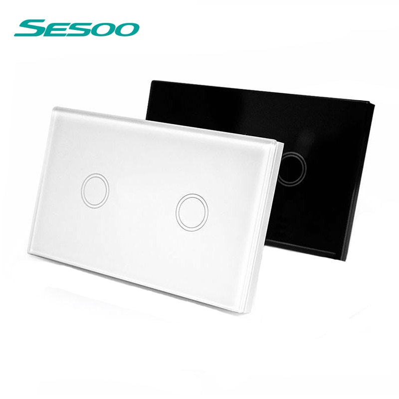 US Standard Waterproof Switch 1 gang / 2 gang / 3 gang 110V-240V Wireless Switch Remote Control Touch Switch No Controller