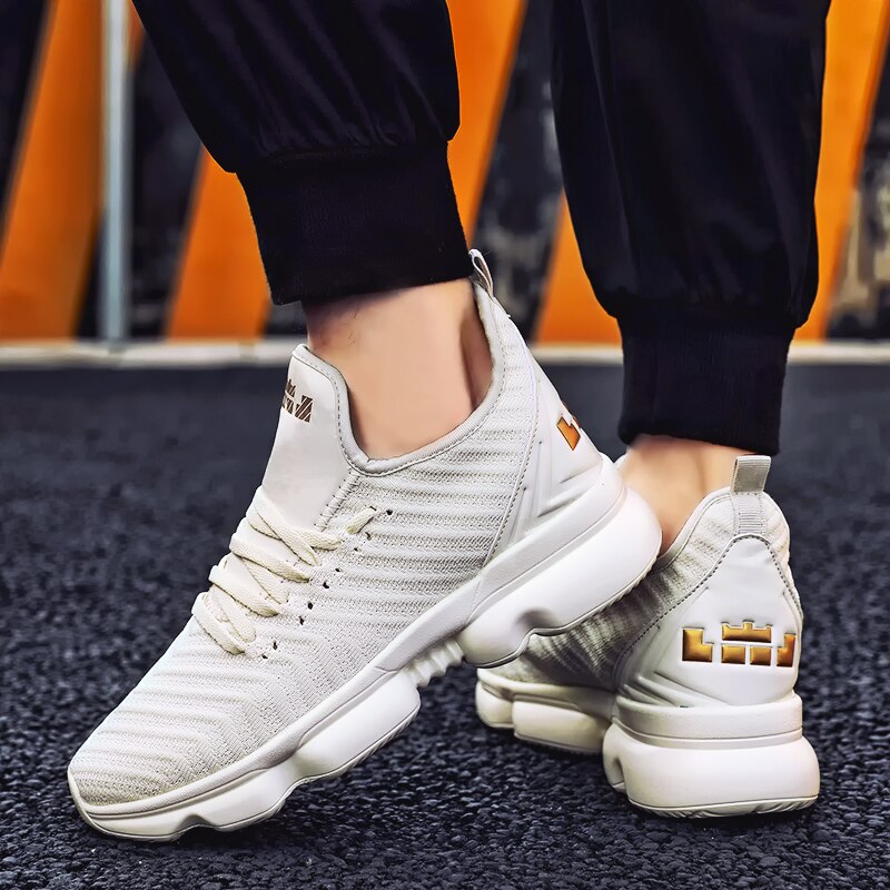 Heren vulkaniseren schoenen trend rode heren casual schoenen mesh ademende sneakers voor heren antislip rubberen schoenen grote maat 45 46 47